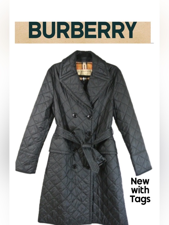 Burberry Jackets & Blazers - Burberry Double Breasted Trench Coat NWT Sz. M